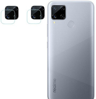 ZORAM Back Camera Lens Glass Protector for Realme C15 Qualcomm Edition(Pack of: 2)