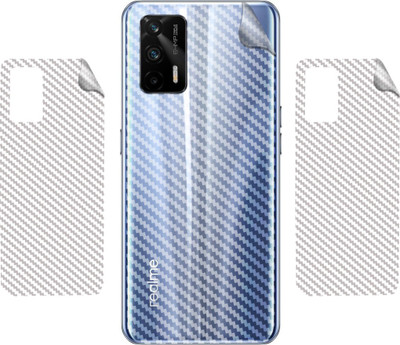 BERRIES BACK LAMINATION SKIN COMPATIBLE FOR REALME GT (5G) || 3D CARBON FIBER ULTRA-THIN PROTECTIVE FILM (TRANSPARENT) Mobile Skin(TRANSPARENT)