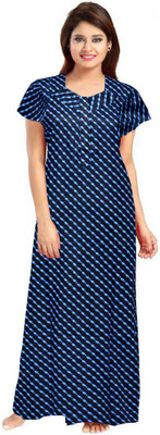 Sarthak Creation Women Nighty(Multicolor)