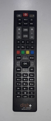 Dish TV PLUS COMPATIBLE REMOTE DISH TV Remote Controller(Black)