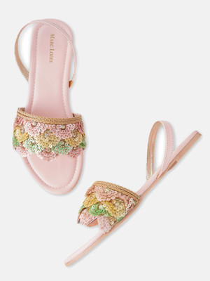 Marc Loire Women Flats(Pink , 4)