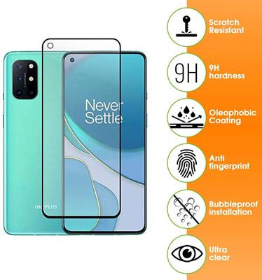 FIVE-O Edge To Edge Tempered Glass for OnePlus 9RT 5G(Pack of 2)