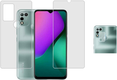 unique seller Front and Back Screen Guard for Infinix Hot 10 Play(Pack of 3)