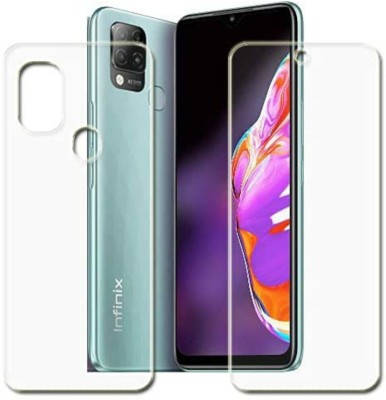 unique seller Front and Back Screen Guard for Infinix Hot 10s(Pack of 3)