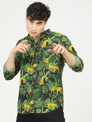 HIGHLANDER Men Printed Casual Multicolor Shirt