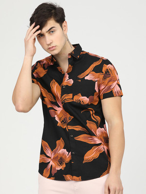 HIGHLANDER Men Printed Casual Multicolor Shirt