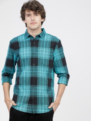 HIGHLANDER Men Checkered Casual Multicolor Shirt