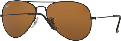 Charming fashion Aviator Sunglasses(For Men & Women, Brown)
