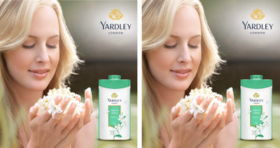 YARDLEY IMPERIAL JASMINE TALC 250GM PACK OF 2(2 x 250 g)