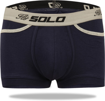 Solo Men Neo-Tech Fabric Ultra Soft Comfy Breathable Cotton Stretch Boxer Short Trunk Brief