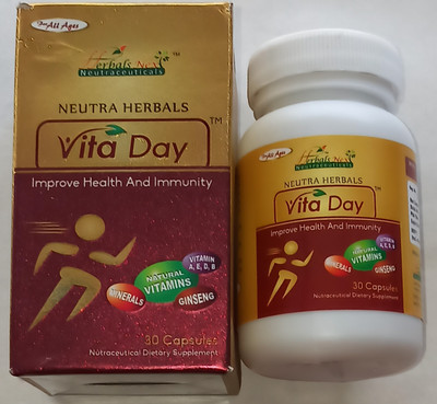 Herbals next Vita Day Capsule pack of 2(each of 30 capsule)(2 x 30 Capsules)