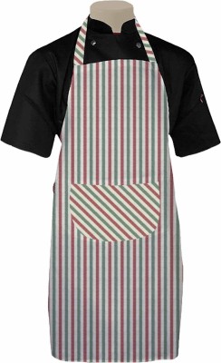 Cotonex Cotton Chef's Apron - Medium(Multicolor, Pack of 4)