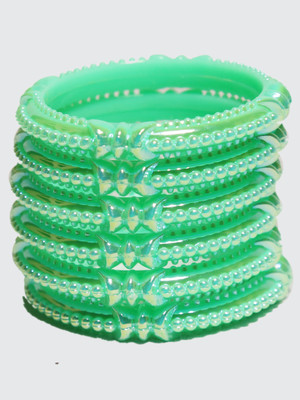 Royal Collection Plastic Bangle Set(Pack of 6)