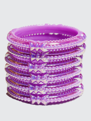 Royal Collection Plastic Bangle Set(Pack of 6)