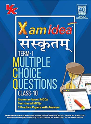 Xam Idea CBSE MCQs Chapterwise For Term I, Class 10 Sanskrit (With massive Question Bank for real-time practise)(Paperback, Xamidea Editorial Board)