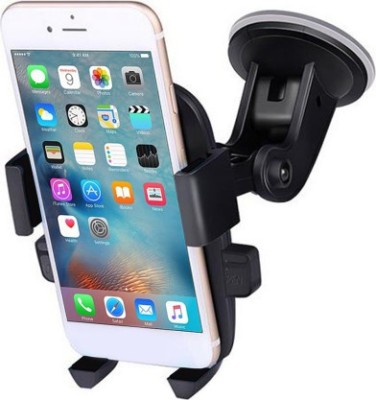 FITUP Car Mobile Holder for Windshield, Dashboard(Black)