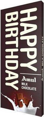 Amul HAPPY BIRTHDAY MILK CHOCOLATE 150 GM Bars (150 g) Bars(150 g)