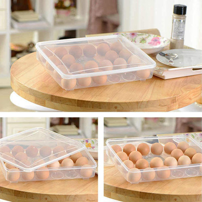 varahry Plastic Egg Container  - 800 ml(Clear)