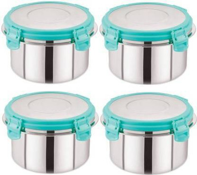 PM SELECT Steel Grocery Container  - 350(Pack of 4, Blue)