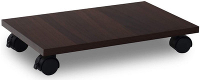 UniAart Wooden CPU Trolley for Computer Dekstop CPU Holder(Wooden)