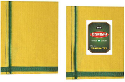 sudharsana Solid Men Dhoti