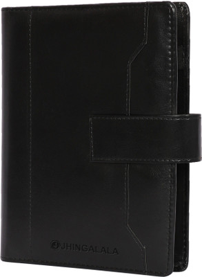 Jhingalala PU Leather Finish Ring Bound Executive Organizer Planner Notebook with Daily Monthly Planner Regular Planner/Organizer Ruled 220 Pages(Black)