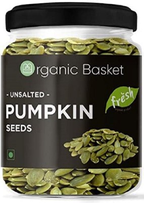 Organic Basket Raw Pumpkin Seeds 250gm (Jar Pack) Pumpkin Seeds(250 g)