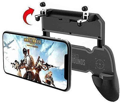 Wifton IVX®-24ZQ-PUBG Game Controller W10 Alloy Metal Triggers L1 R1 Shooting Aim Button Handle Joystick Compatible with All Smartphones Gaming Accessory Kit(Sable Black, For Android, iOS) Wifton IVX®-24ZQ-PUBG Game Controller W10 Alloy Metal Triggers L1 R1 Shooting Aim Button Handle Joystick Compatible with All Smartphones Gaming Accessory Kit(Sable Black, For Android, iOS)