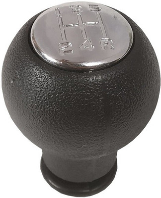 BIGWHEEL Plastic, Rubber Gear Knob(Black)