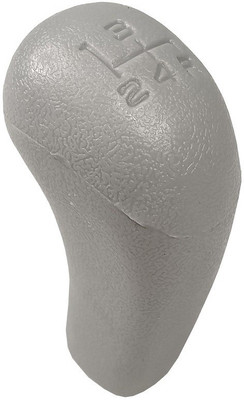 Adhvik Rubber, Plastic Gear Knob(Grey)