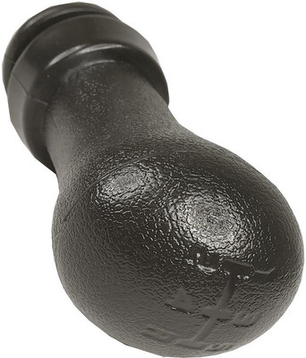 BIGWHEEL Plastic, Rubber Gear Knob(Black)