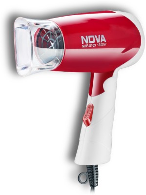 NOVA NHP 8103 Hair Dryer(1300 W, Red) Lowest Price in Online , India-  Reviews, Features, Specification, Cheapest Cost Buy in INR Online.