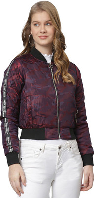 CAMPUS SUTRA Full Sleeve Printed Women Jacket