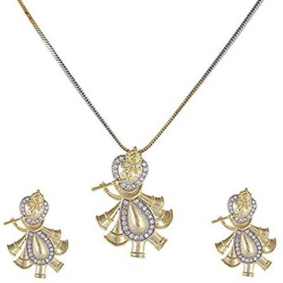 STYLISH FASHION HUB Alloy Gold-plated Gold Jewellery Set(Pack of 1)