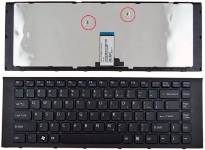 TechSonic SONY VAIO VPC-EG BLACK Laptop Keyboard Replacement Key