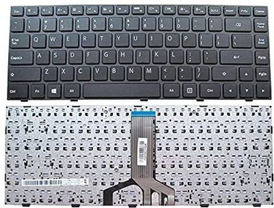 TechSonic For Lenovo IdeaPad 100-141BD 100-14IBD 100 14ibd 80RK 110-14ibd Laptop Keyboard Internal Laptop-size Laptop Keyboard Compatible with Desktop, Laptop, Mac(Black)
