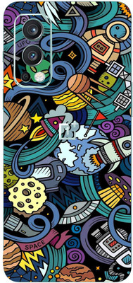 LAMHA OnePlus Nord2 5g, nord 2 5g Mobile Skin(Multicolor)