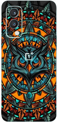 TJ CREATION OnePlus Nord 2 5G Mobile Skin(Ultra Super Mighty Owl Skin With High Matte Finish.)