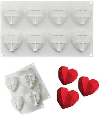 BAKERS4U Silicone Chocolate Mould 8(Pack of 1)