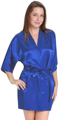 Calendula Women Robe(Blue)