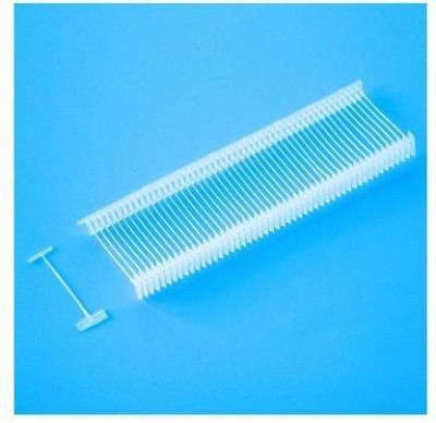 greengrow 65mm Garment Clothing Label Tagging Barb Fastener for Standard Tag Gun, Plastic Tip  Pins(Set Of 5000, White)