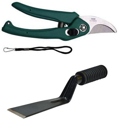 Amarud Professional Pruning Shear Cutter + 2 inch khurpa for All Purpose Garden Use Garden Tool Kit(2 Tools) Amarud Professional Pruning Shear Cutter + 2 inch khurpa for All Purpose Garden Use Garden Tool Kit(2 Tools)