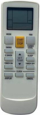Electvision Remote control for Ac compatible with croma / sansui / marq Remote Controller(White)