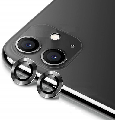 Casesily Camera Lens Protector for Apple iPhone 12 Mini Aluminium Metal Color Ring, 9H Hardness Scratch Proof(Pack of 2)