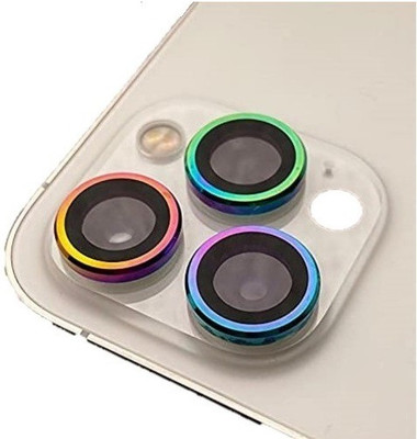 Mobilive Camera Lens Protector for Apple iPhone 11 Pro Aluminium Metal Color Ring, 9H Hardness Scratch Proof(Pack of 3)