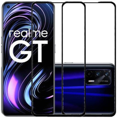 aplexx Edge To Edge Screen Guard for REALME GT, Realme GT 5G(Pack of 2)