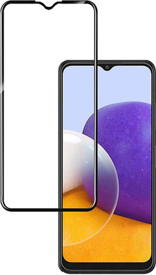 O2MG Edge To Edge Tempered Glass for SAMSUNG Galaxy A03s, SAMSUNG A03s(Pack of 1)