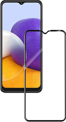 BRENZZ Edge To Edge Tempered Glass for SAMSUNG Galaxy A22 5G(Pack of 1)