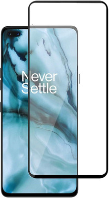 KML Crafts Villa Edge To Edge Tempered Glass for Oneplus Nord(Pack of 1)