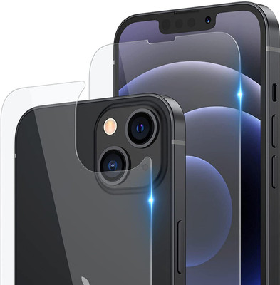 Firstkart Front and Back Tempered Glass for iPhone 13 Mini(Pack of 2)